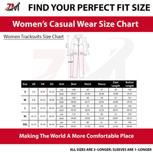 Survêtements pour femmes 100% coton, couleur unie, fabriqués en usine, vêtements décontractés avec logo tissé sur le devant, méthode de tricotage - Product Image 6