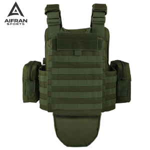 Aiffran Professional <b>Utility</b> <b>Vest</b> Chest Rig Breathable Adjustable Design for Hiking Training - Product Image 3