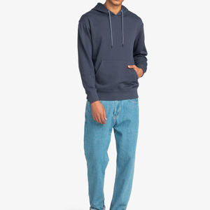 Sweat à capuche thermique en polaire pour homme avec poche brodée – Chaud, doux, décontracté, idéal pour l'hiver, les voyages, le fitness et le style urbain – Fournisseur de marque privée - Product Image 2