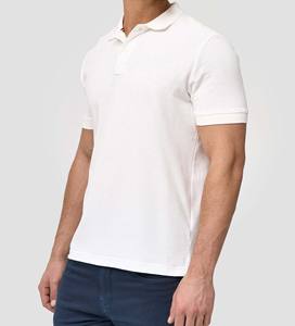 Polo de Punto de Lujo para Hombre, Verano, Casual, Nueva Moda, Algodón Puro, Transpirable, con Logotipo Personalizado Bordado, Alta Calidad - Product Image 3
