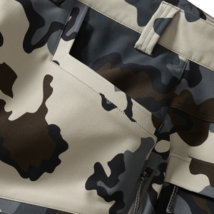 Pantalones Impermeables de Camuflaje para Hombre, Corte Regular, Cierre de Cremallera, Pantalones de Caza para Exteriores con Bolsillos, para Todas las Estaciones, Carcasa de Poliéster - Product Image 4