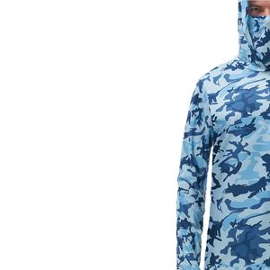Sudadera de Pesca Transpirable con Protección UPF, Camisa Ligera con Capucha y Cubre Rostro para Deportes de Pesca al Aire Libre - Product Image 4