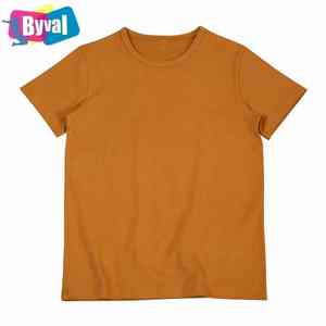 T-shirt pour homme à manches courtes, col rond, en coton lourd, coupe ample, uniforme de travail, avec logo personnalisé, pour l'été - Product Image 3