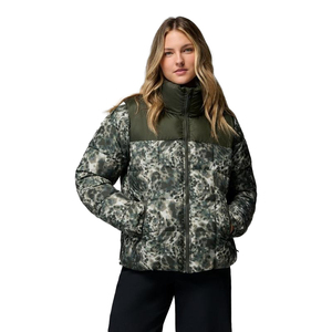Veste matelassée pour femme, 280 GSM, polyester, thermique, imperméable, légère, chaude, pour l'hiver, streetwear, personnalisable OEM - Product Image 1
