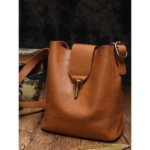 Luxury Handbags Western Style Eco Friendly Genuine Leather Lightweight Zipper Durable Fashionable Women's Accessories Two - Product Image 6