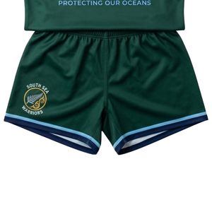 ราคาขายส่ง ชุดยูนิฟอร์มรักบี้แขนสั้นผ้าโพลีเอสเตอร์ใยสังเคราะห์ แห้งเร็ว สำหรับฤดูร้อน พิมพ์ลายโลโก้ทีมตามสั่งด้วยเทคนิค Sublimation - Product Image 3