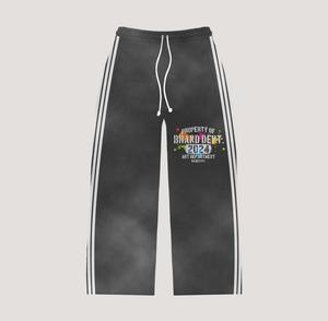 Nouvel ensemble pantalon et sweat à capuche personnalisé 2026 avec strass et impression sérigraphiée, style vintage, qualité supérieure, grammage lourd, couleur unie - Product Image 4