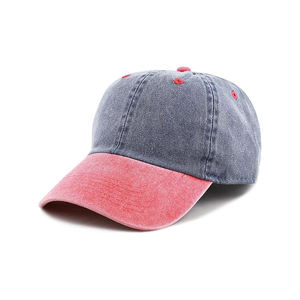 Gorra de Béisbol de Algodón de 5 Paneles, Estilo Vintage, Lavada, Sin Estructura, Suave, Tipo Dad Hat, Retro, Gris, Transpirable, Impermeable, Protección Solar - Product Image 5