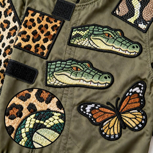 OEM Embroidery Patches Custom Shape Canvas Fabric Custom Logo Custom-Made High Quality Custom Colors <b>Machine</b> Embroidered <b>Badges</b> - Product Image 6