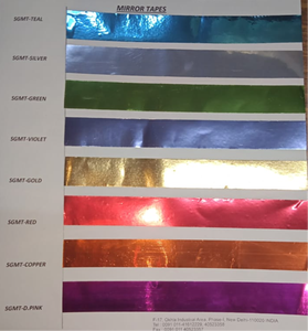 Cinta Adhesiva Acrílica Holográfica Multicolor Metalizada Personalizada al por Mayor, Resistente al Agua, de 100m, con Corte Troquelado y Sensible a la Presión - Product Image 3