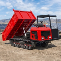 5 Tonnen 6 Tonnen Dieselbetriebener Kipper Mini-Dumper Neuer Chinesischer Hersteller Raupendumper