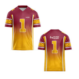 Jersey de Fútbol Americano de Diseño Nuevo, Hecho en Fábrica, de la Mejor Calidad, Personalizado con su Propio Diseño - Product Image 3