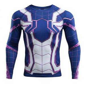Camiseta Rashguard Personalizada para Hombre, Manga Corta, para BJJ, MMA, Jiu-Jitsu, Sin Gi - Product Image 4