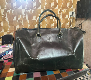 Soft <b>Fabric</b> Travel Carry <b>Bag</b> Holdall Organizer Shoulder Sling Packing Storage Case Zip Closure Large Trip Gear <b>Bag</b> - Product Image 3