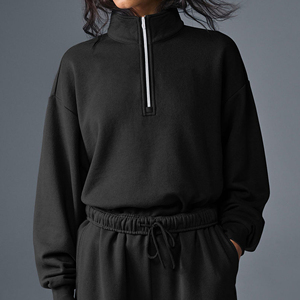 Sudadera de Mujer con Media Cremallera, Ajuste Cómodo, Costuras Duraderas y Construcción Suave, Ideal, Premium, Confeccionada con Tela de Alta Calidad - Product Image 5