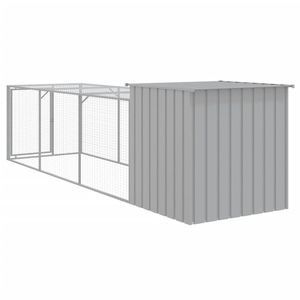 Jaula Grande y Resistente para Pollos, Fabricada en Acero Galvanizado Color Gris Claro - Product Image 5