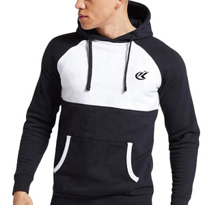 Sweat-shirts en molleton uni pour hommes, décontractés, hiver, coton mélangé de haute qualité, designs personnalisés, prix de gros - Product Image 1
