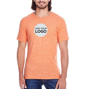 เสื้อยืดคอกลมสีแดงทรงเข้ารูป ผ้าโพลีคอตตอน Bella+Canvas Next Level สำหรับผู้ชาย - Product Image 5