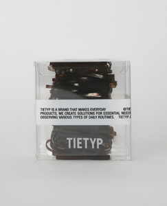 Coleteros TIETYP, Bandas Elásticas de Goma de Color Sólido, Minimalistas y Modernas para Uso Diario, Paquete para Mujer, Empaquetado en Cartón, Hecho en Corea - Product Image 1