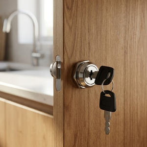 มือจับประตูทองเหลืองพรีเมียม HS ELEPHANT รุ่นพรีเมียม |   ดีไซน์ทันสมัย |   มือขวา |   มีจำหน่ายในรุ่น CRUM PVD สีทองและสีโรสโกลด์ - Product Image 2