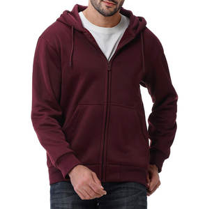 Sudadera con Capucha para Hombre, Invierno, Gruesa, 340g, Felpa de Algodón, con Bolsillos, Tejido Transpirable, Corte Regular - Product Image 4