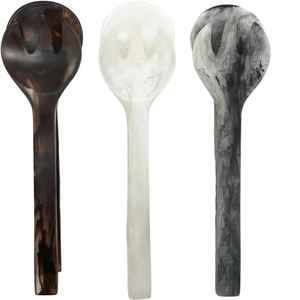 Utensilios de Cocina de Resina Azul Cielo, Personalizados, No Tóxicos, Utensilios de Madera para Ensaladas, Accesorios de Cocina para el Hogar y Hoteles - Product Image 2