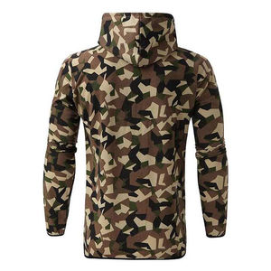 Mens Brown Solid Slim Fit Eco-Friendly Breathable 100% <b>Polyester</b> <b>Hoodie</b> Tracksuit Set Casual Hooded Sweatshirt and Jogger Pants - Product Image 4