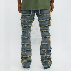 Pantalones Apilados Transpirables a Precio Económico, Pantalones Apilados de Tela de Primera Calidad, Elegantes y Relajados para Uso Diario - Product Image 3