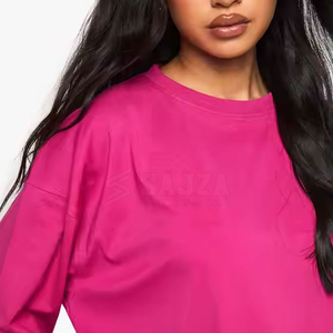 Conjunto de Ropa de Verano Personalizada de Algodón, Manga Corta, Cuello Redondo, 2 Piezas, Conjunto Corto Informal para Mujer, Conjuntos de Verano para Mujer - Product Image 4