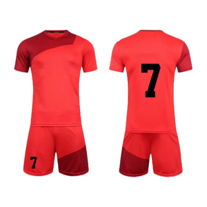 Custom Panther Blue Digital Print Breathable Summer Short Sleeve Soccer Uniform Jersey for <b>Men</b> - Product Image 5