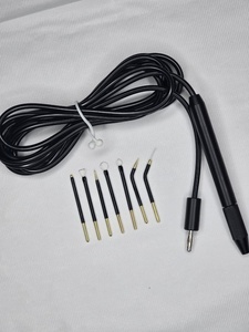 Pièce à main électrochirurgicale compatible Ellman Surgitron et ensemble de 7 électrodes en tungstène réutilisables CE de haute qualité – Nouvelle pièce à main CE - Product Image 2