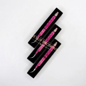 Pince à cils GETUP BROSONS IMPEX courbée en acier inoxydable avec revêtement papier, personnalisable, découpe laser perforée, vente en gros, marque privée - Product Image 5