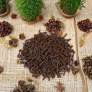 Granulés de gâteau au neem naturels 4mm 6mm Amendement du sol bénéfique en nutriments riches pour les plantes Engrais d'agriculture naturelle biologique - Product Image 1