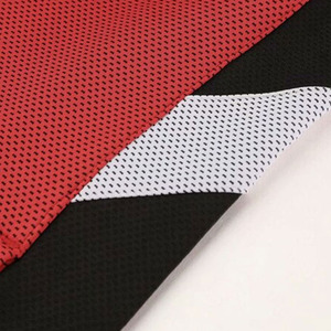 Chándal Deportivo para Hombre, Color Rojo y Negro, con Cierre Completo, Cuello Alto, Transpirable, de Poliéster, para Otoño - Product Image 4