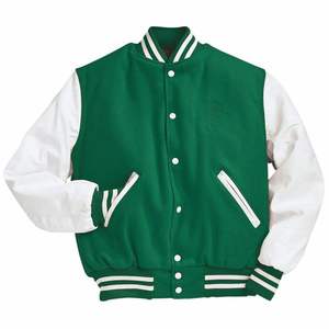 <b>Baseball</b> <b>Jacket</b> Wholesale Manufacturer <b>For</b> Streetwear Brands With Heavyweight Fabric And Custom Branding - Product Image 5