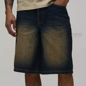 Shorts en denim personnalisés en spandex/polyester - Streetwear Y2K, été, style décontracté, à porter tous les jours - Product Image 4