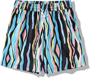Nouveauté : Shorts de course décontractés pour hommes, avec taille élastique, respirants, en tissu tissé, imprimé numérique, logo frontal - Product Image 6