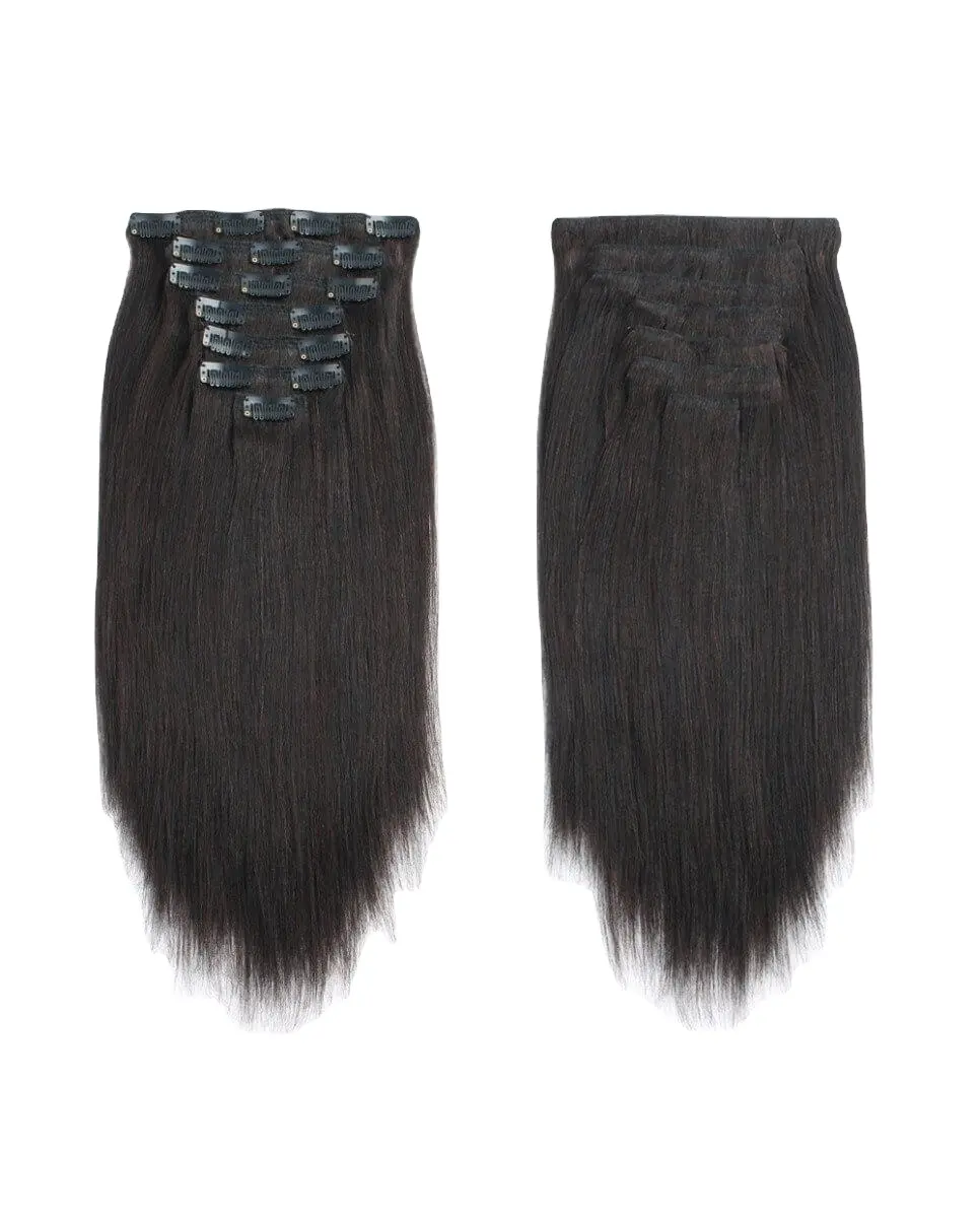 Top Interne Distributeur 100% Maagdelijk Menselijk Haar Bonestraight Clip In Haar Hoge Materiaal Fabriek Direct Voor Zwarte Vrouwen