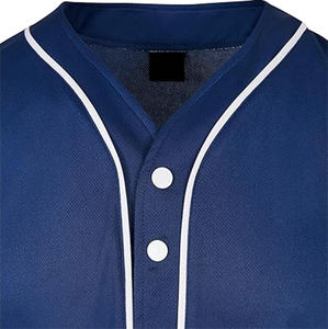 Banda Inferior Bordada de Poliéster para Uniforme de Béisbol Americano, Jersey Personalizado en Blanco y Negro, Transpirable - Product Image 5
