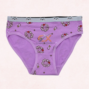 กางเกงในสตรีเอวสูงพิมพ์ลายตามสั่งขายส่ง แบรนด์ส่วนตัว ผ้าฝ้ายผสมสแปนเด็กซ์ ผู้ผลิตโดยตรงแบบ OEM - Product Image 5