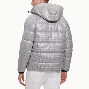 Chaqueta de Fútbol Acolchada de Alta Calidad, Duradera y Cómoda, con Capucha, Logotipo Frontal, Transpirable y Ecológica para Uso Invernal - Product Image 3