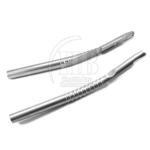 Grattoir osseux dentaire en acier inoxydable, instrument chirurgical manuel, outil de raclage de précision pour la chirurgie buccale et les procédures de greffe - Product Image 3