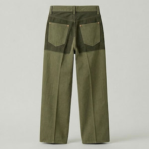 Plus Size Women's Straight-Leg Full-Length <b>Jeans</b> High <b>Waist</b> <b>Elastic</b> Fabric Enzyme Wash Four Seasons Wearable Denim Pants - Product Image 2