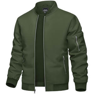 Veste bomber légère pour homme de qualité supérieure, fabrication sur mesure, faible MOQ, expédition directe d'usine, services OEM - Product Image 1