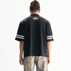 Camiseta Extra Grande Unisex Personalizada OEM, Jersey de Fútbol Vintage Premium - Product Image 2