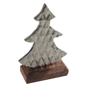 Suministros al por Mayor: Árbol de Navidad con Base de Madera, Adornos Creativos Más Vendidos para Decoración de Mesa, Escritorio y Hogar, Esculturas Modernas - Product Image 5