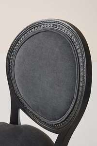 Chaise de salle à manger Louis XVI à dossier médaillon - Product Image 3