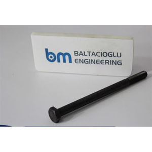 สลักเกลียวหกเหลี่ยมเหล็กกล้าคาร์บอนพรีเมียม แต่ความแข็งแรงสูง เกรด 8.8 สกรูหัวหกเหลี่ยม ทนทาน เคลือบออกไซด์สีดำ อุปกรณ์ยึดติดอุตสาหกรรม - Product Image 2