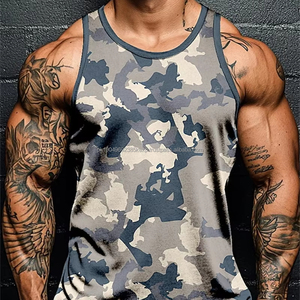 Débardeur pour homme de haute qualité, faible MOQ, meilleure vente, vêtements de fitness pour homme, débardeur pour homme - Product Image 1