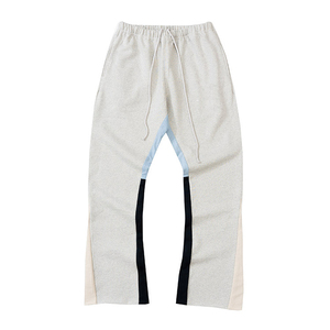 Pantalon de survêtement unisexe en coton épais, respirant, à séchage rapide, écoresponsable, coupe ample, taille élastique, pour homme, vente en gros - Product Image 1